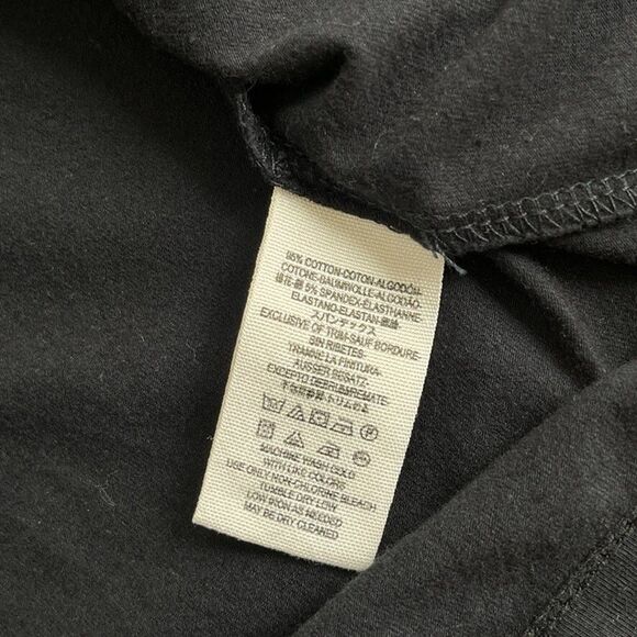 Free People Women Shift Black Mini Dress Oversized XS Minimalist Woven Stretch - Picture 5 of 8